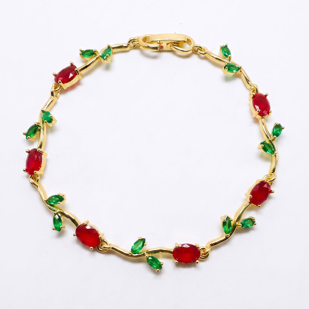 Wine Kiss | Tulip Bracelet for Women