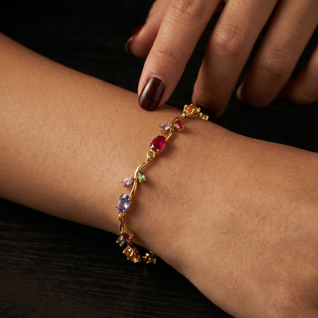 Celestial Garden | Tulip Bracelet for Women