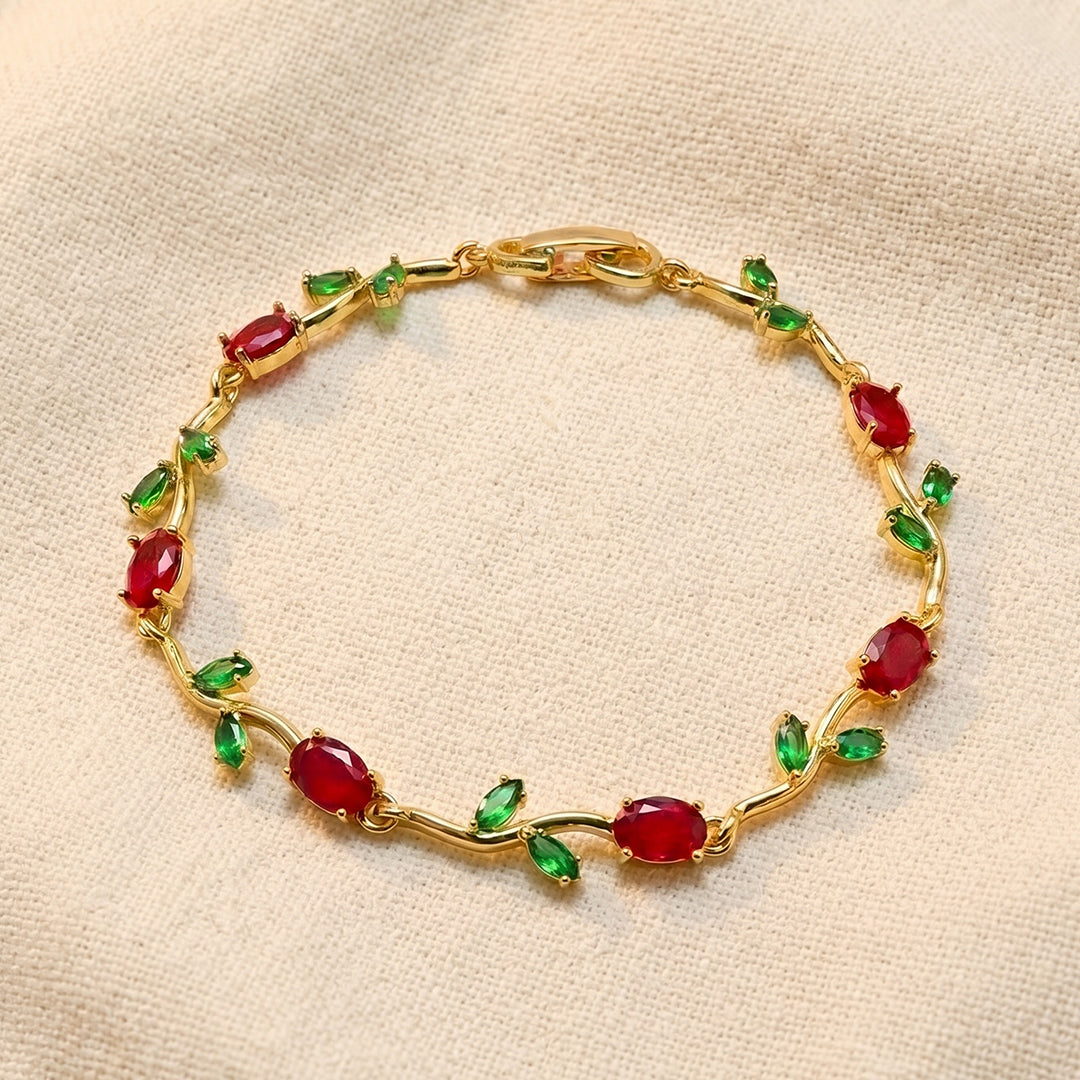 Wine Kiss | Tulip Bracelet for Women
